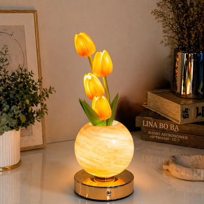 TulipGlow - Lámpara LED de Tulipanes
